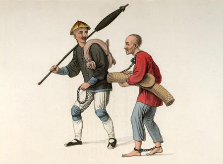 George Henry Mason, The punishments of China (1804)